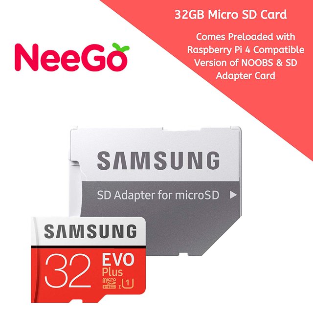 NEEGO Raspberry Pi 4 4GB Complete Kit - 4GB RAM