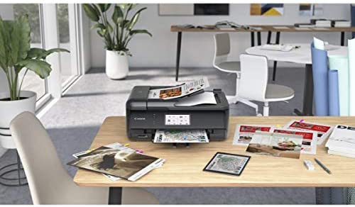 Canon TR8620 All-in-One Printer for Home Office Copier Scanner Fax Airprint (R) and Android Printing, Black
