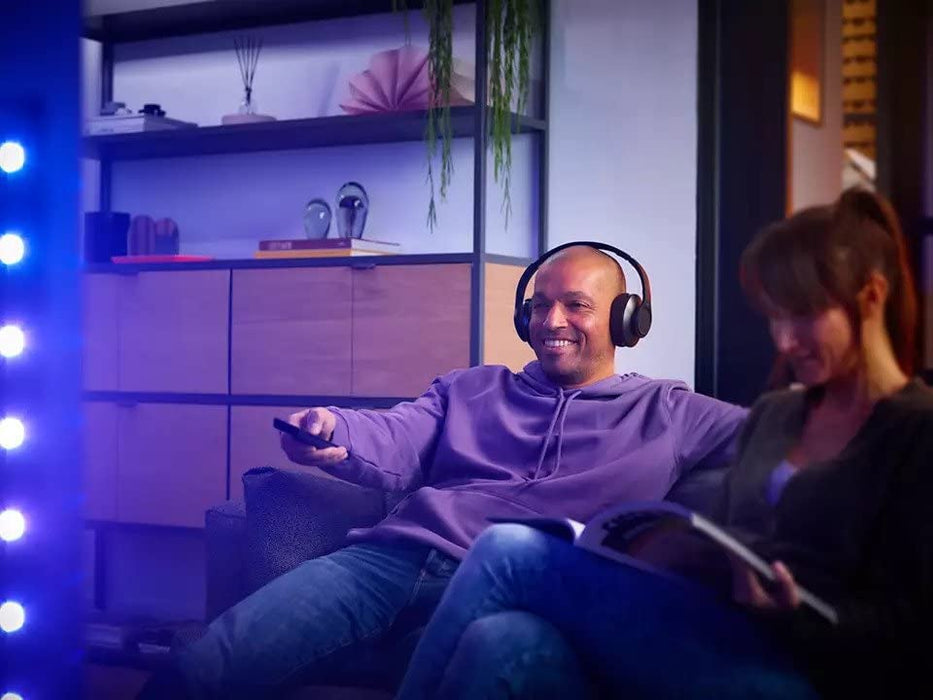 Philips Wireless Headphones for TV Watching with Home Cinema Sound and Low Latency, Wireless TV Headphones with Bluetooth USB Transmitter Over The Ear Bluetooth Headphone Easy to use, 18h Playtime
