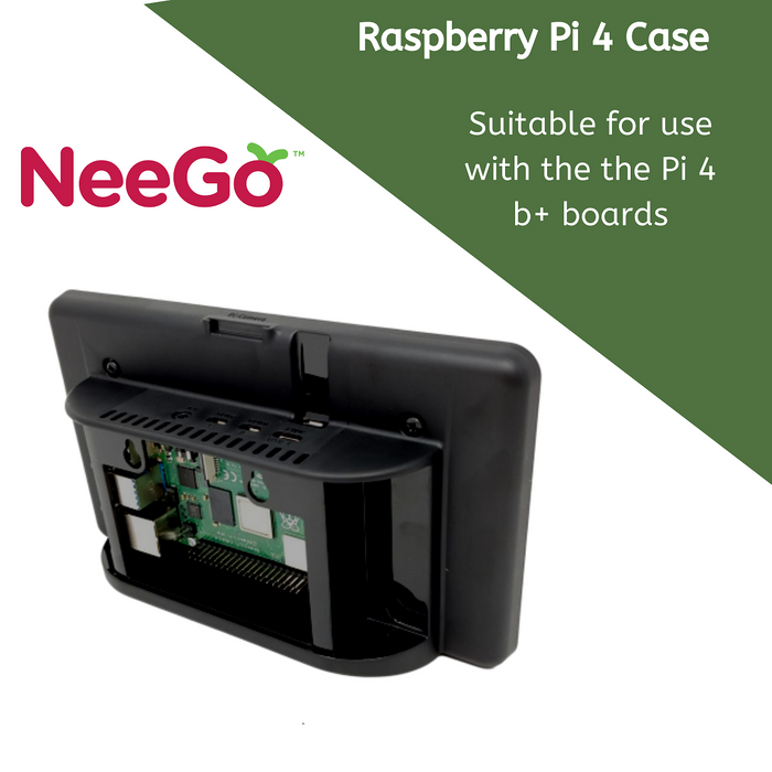 NeeGo Raspberry Pi 4 Screen Case Monitor Touchscreen Display 7-inch