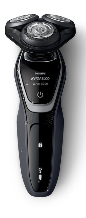 Philips Norelco Electric Shaver 5100 Wet & Dry, S5210/81, with Precision Trimmer