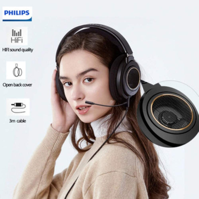 Philips SHP9600 Wired Over-Ear Open-Back Headphone