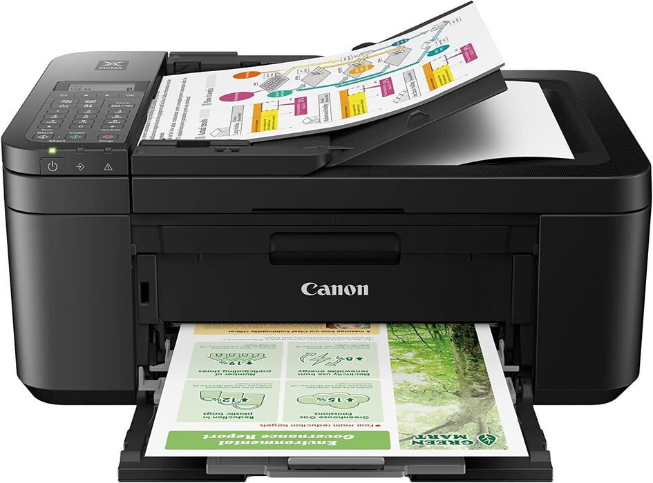 Canon PIXMA TR4720 All-in-One Wireless Printer for Home use, with Auto Document Feeder, Black