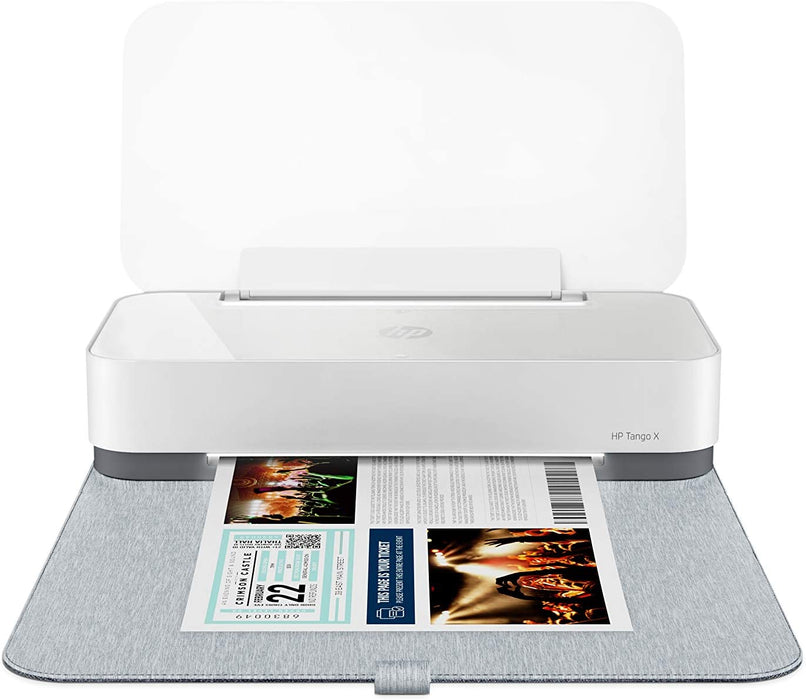 HP Tango X Smart Wireless Printer with Indigo Linen cover Mobile Remote Print, Scan, Copy,