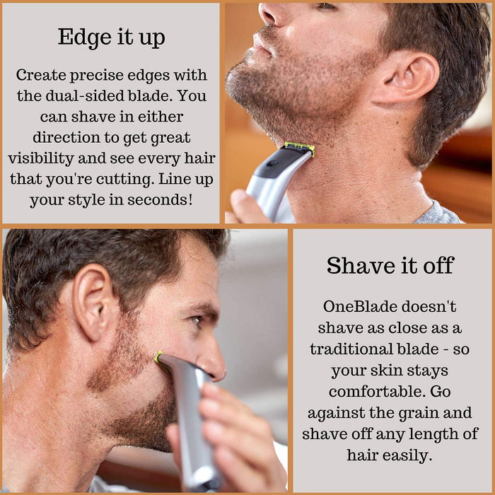 PHILIPS Norelco OneBlade Electric Trimmer QP6520