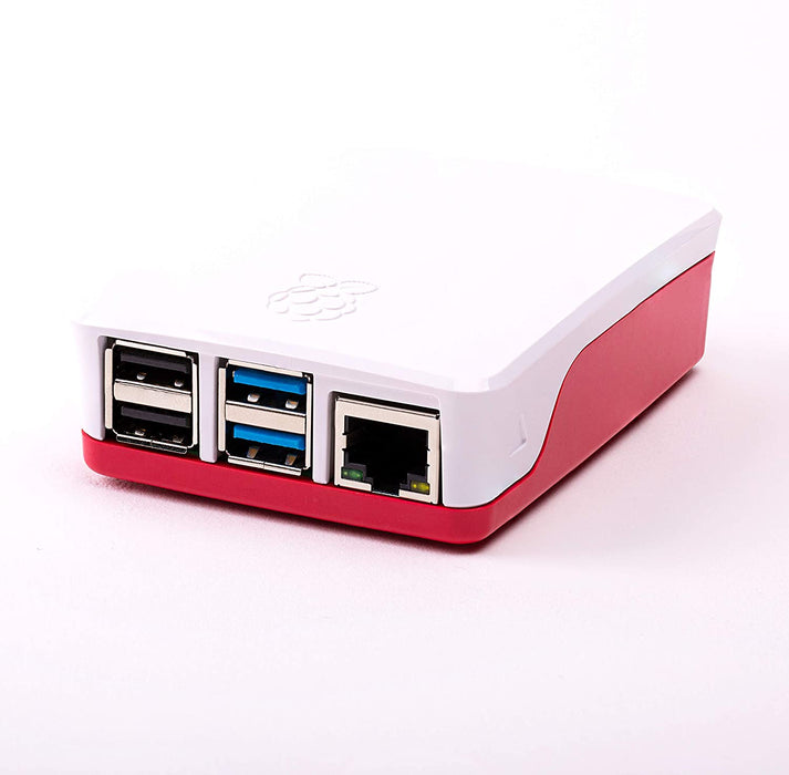 Raspberry Pi Pi 4 Case - Red/White, RPI4-CASE-RW