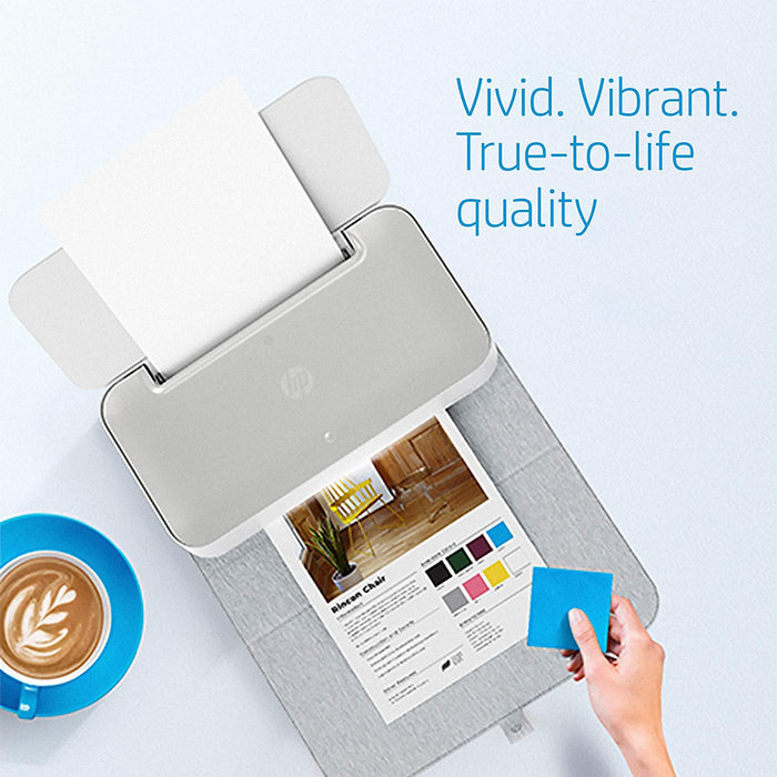 HP Tango X Smart Wireless Printer with Indigo Linen cover Mobile Remote Print, Scan, Copy,