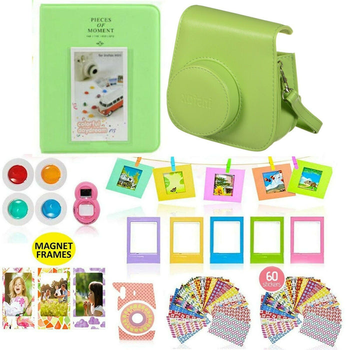 NEEGO Camera Accessory Bundles Set For Fujifilm Instax Mini 9 (Lime Green)