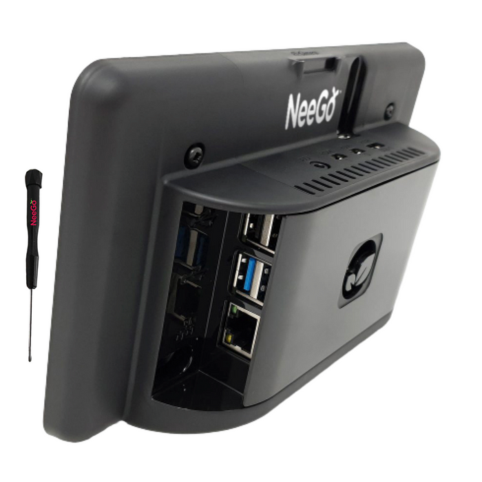 NeeGo Raspberry Pi 4 Screen Case Monitor Touchscreen Display 7-inch