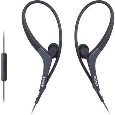 Sony Black Active Headphones for iPhone, iPad and iPod