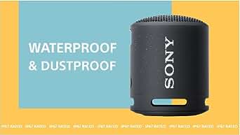 Sony Waterproof Bluetooth Speakers SRSXB13 Portable Wireless - Blue