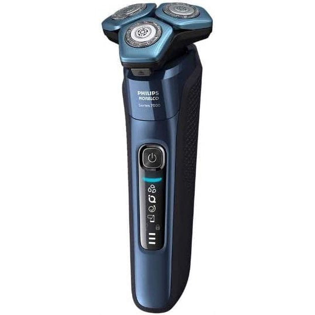 Philips Norelco S7782/85 Shaver 7700 Electric Rechargeable Wet & Dry Cordless Shaver Series 7000 with ComfortGlide Rings and Pop-Up Trimmer