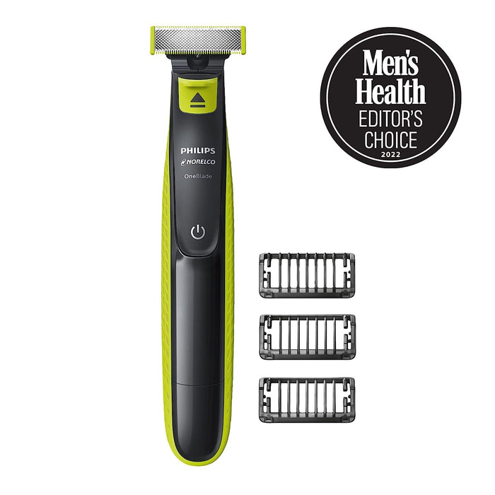 Philips Norelco OneBlade Hybrid Electric Trimmer and Shaver, Frustration Free Packaging, QP2520/90