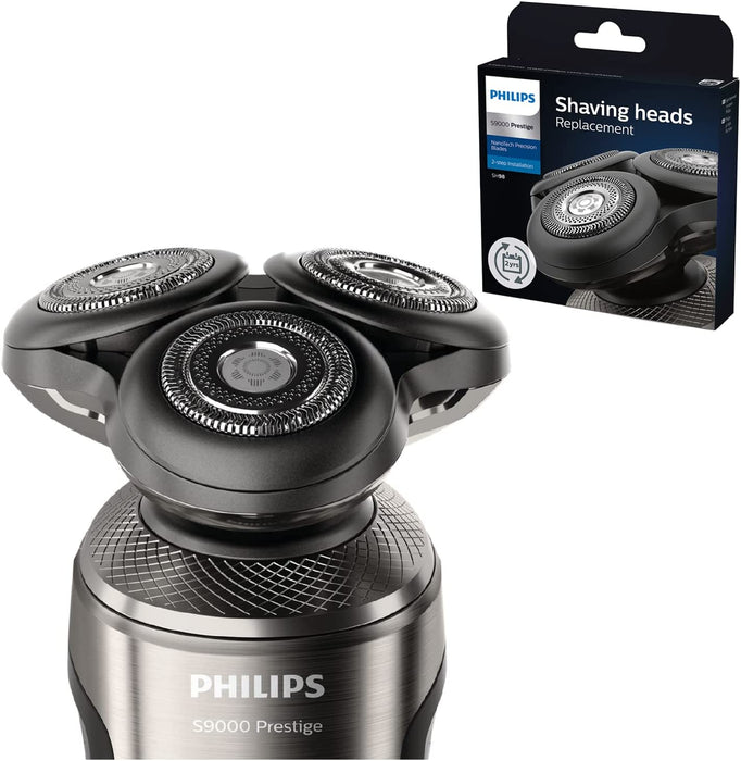 Philips Shaver Series 9000 Prestige Replacement Head with Nanotech Precision Blades, fits Shaver Series 9000 Prestige SH98/70