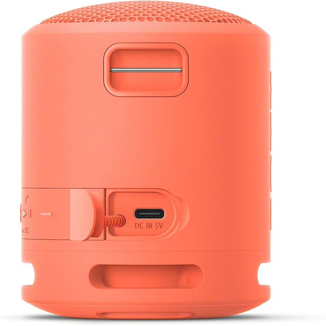 Sony Compact & Portable Waterproof Wireless Bluetooth Speaker with Extra BASS Coral Pink