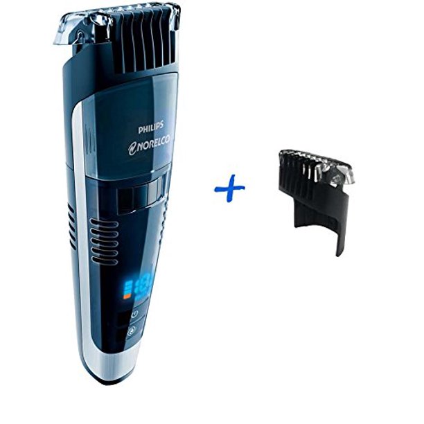 Philips Norelco BeardTrimmer 7300, vacuum trimmer with adjustable length settings  QT4070/41