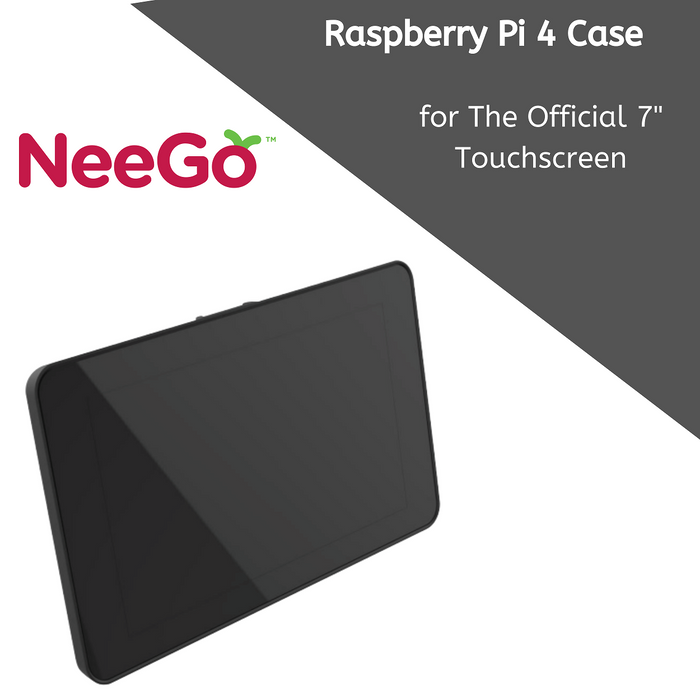 NeeGo Raspberry Pi 4 Screen Case Monitor Touchscreen Display 7-inch