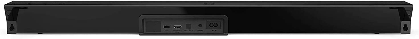 Philips B7305 2.1 Channel 300 Watts Dolby Audio Performance Soundbar Speaker with Wireless Subwoofer, HDMI ARC (TAB7305)