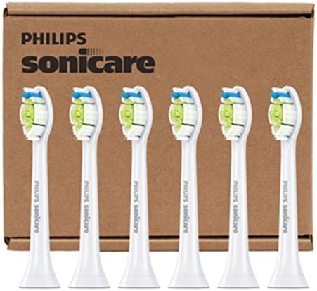 Philips Sonicare DiamondClean Standard Brush Heads 6-Pack (White) HX6066/30