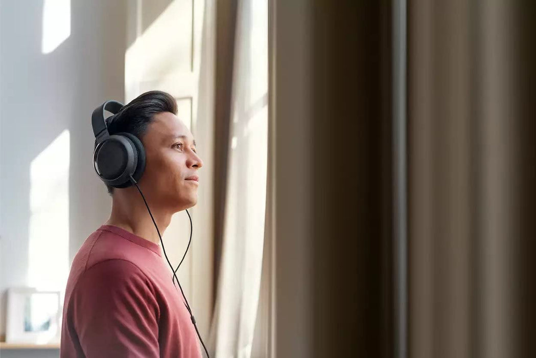 Philips Fidelio X3 Wired Over-Ear Open-Back Headphones, Multi-Layer 50mm diaphragms, Hi-Res Certified, Premium Finishing - Hear The Difference