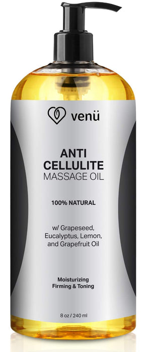 Anti Cellulite Treatment Massage Oil - Deep Penetrative Formula Skin firming and tightening - Helps Break Down Fat Tissue Stretch Mark Removal Cream