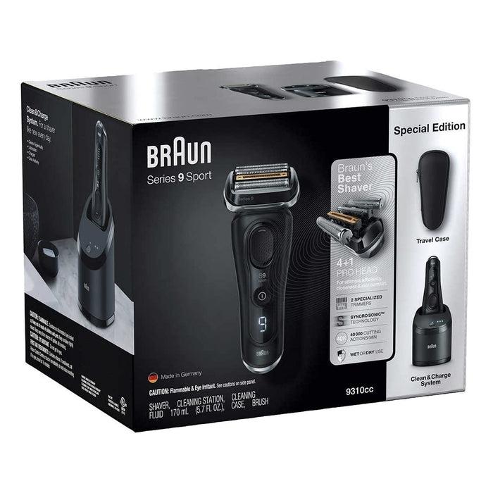Braun Series 9 Shaver with Clean and Charge System 9310CC
