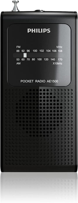 Philips AE1500S Portable Radio FM/Am Analogue Tuning AE1500