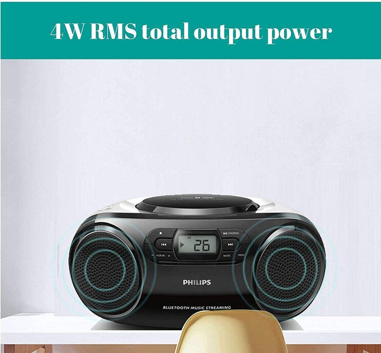 Philips Portable Micro Hi-Fi Music Sound System, CD Player, MP3-CD