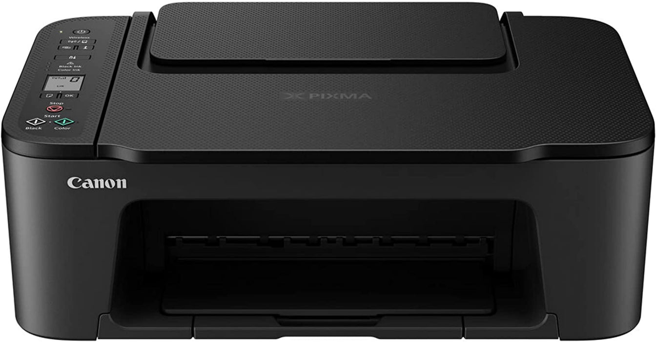 Canon Wireless Inkjet All-in-One Printer with LCD Screen Print Scan and Copy with 6 Ft NeeGo Printer Cable, Black