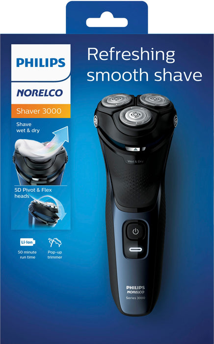 Philips Norelco Series 3000 Rechargeable Wet/Dry Electric Shaver