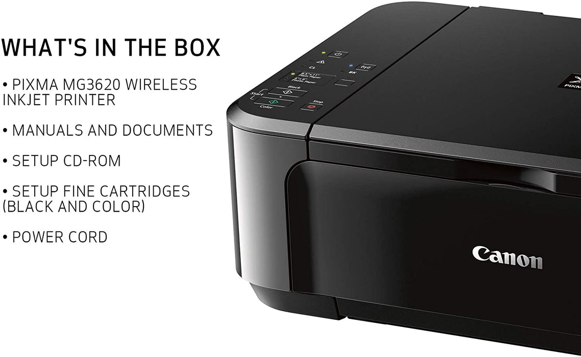 Canon Printer Setting Up Canon Mg3620 Button On Connecting A Canon