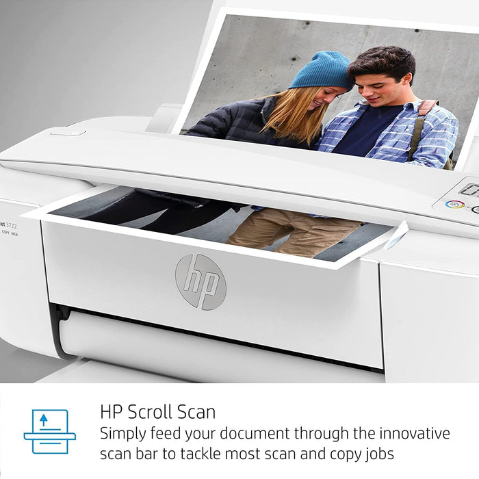 HP DeskJet Wireless Color Inkjet Printer All-i-One with Display