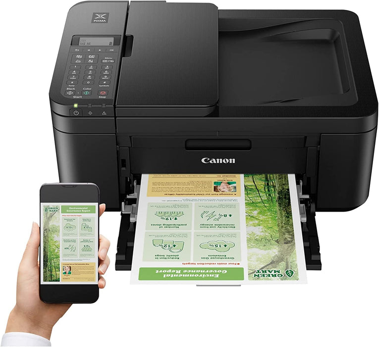 Canon PIXMA TR4720 All-in-One Wireless Printer for Home use, with Auto Document Feeder, Black