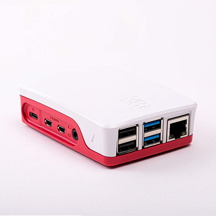 Raspberry Pi Pi 4 Case - Red/White, RPI4-CASE-RW
