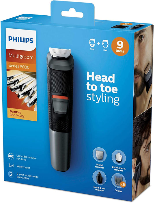 Philips Multigroom Beard Grooming Kit with Trimmer for Head Body, Face