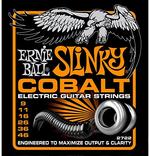 Ernie Ball 2722 Cobalt Hybrid Slinky Electric Guitar Strings Set