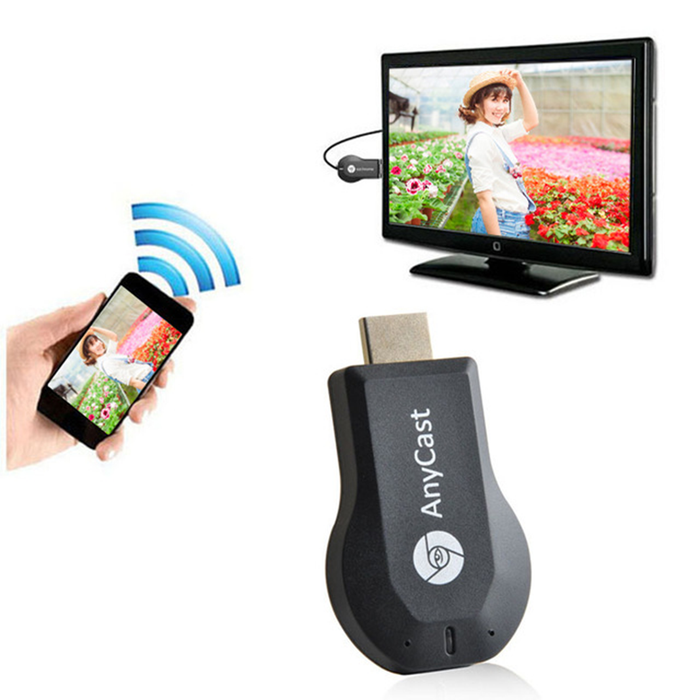 1080P M2 Full HD 3D Wireless WiFi AnyCast Airplay for TV Stick IOS Apple iPhone iPad